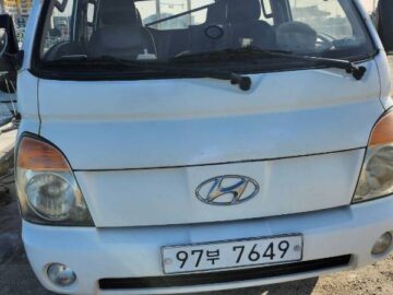 제주에서 만나는 가성비 중고트럭, 포터II TCI 더블캡 초장축 매매 정보