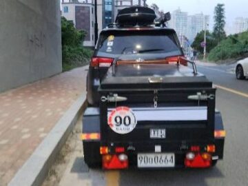 캠핑 입문 최적화! 올 뉴카니발 9인승 디젤 럭셔리 및 캠핑 트레일러 매매